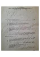 research and methodology question paper