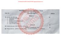 BP601T Medicinal chemistry III BPharmacy 6th Semester