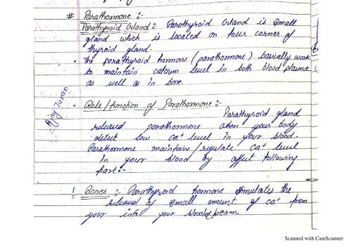 Parathormone and Calcitonin 5th Semester B.Pharmacy ,BP503T Pharmacology II,BPharmacy,Handwritten Notes,BPharm 5th Semester,Important Exam Notes,
