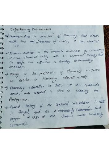 chapter 1  1st Year D.Pharmacy Lecture Notes,Pharmaceutics,